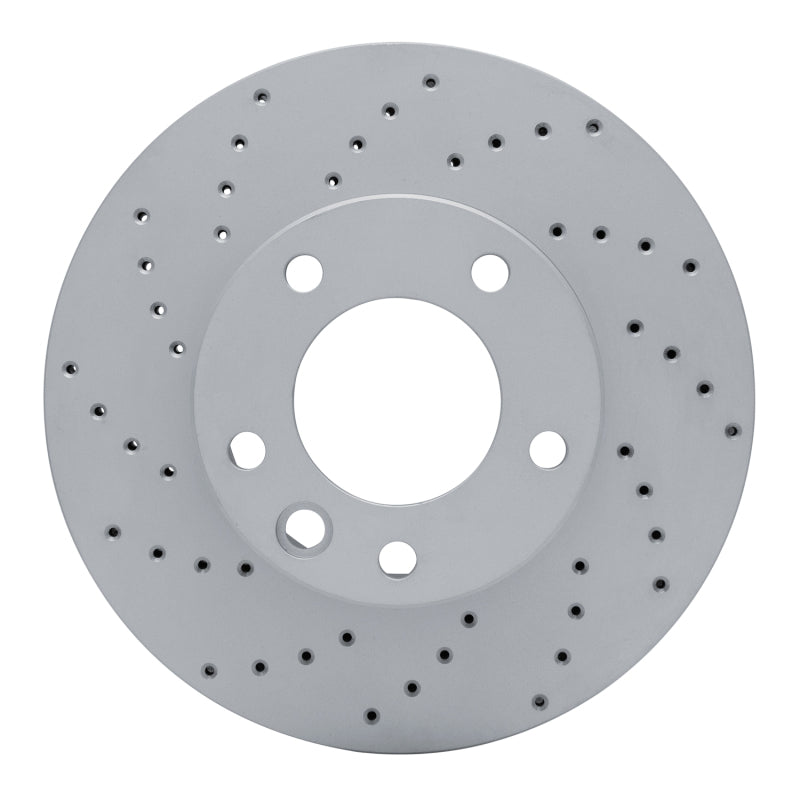 DFC 08-18 Mercedes-Benz G500 (Usa/Canada) Front Left Drilled Geoperformance Rotor