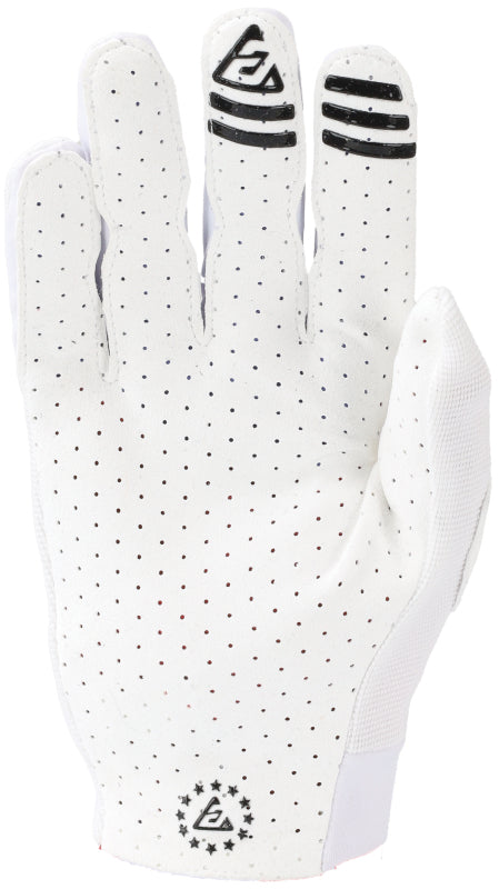 Answer 25 Aerlite Gloves White/Black Logo - Small
