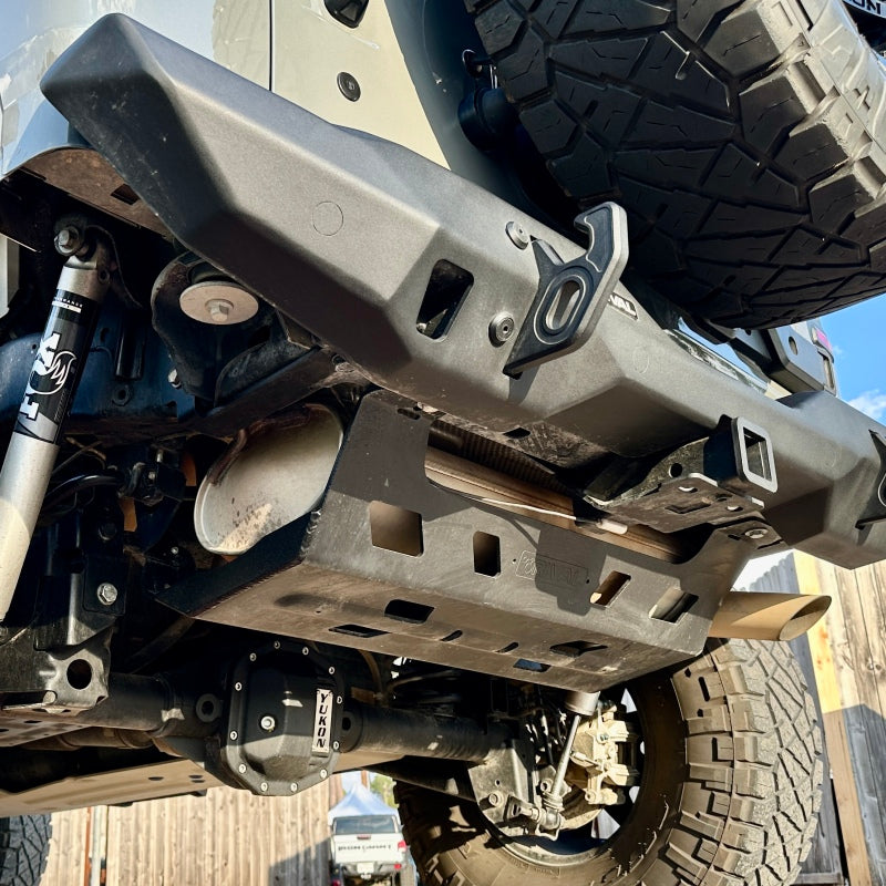 Rival 2018-Present Jeep Wrangler JL Aluminum Muffler Skid Plate