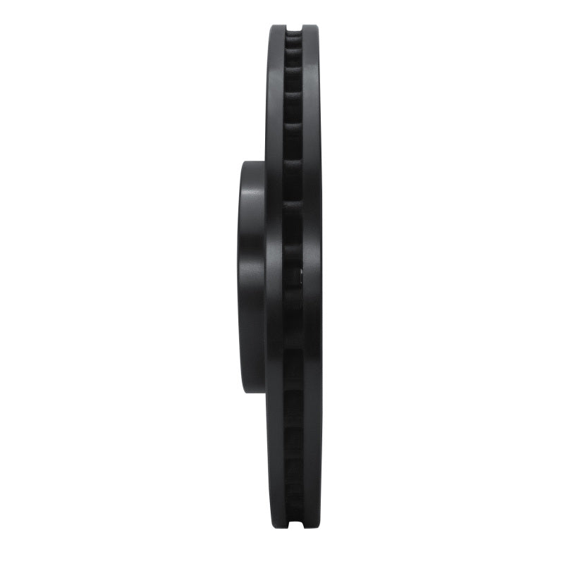 R1 18-25 Volkswagen ATLAS Front Left Drilled & Slotted Black Brake Rotor