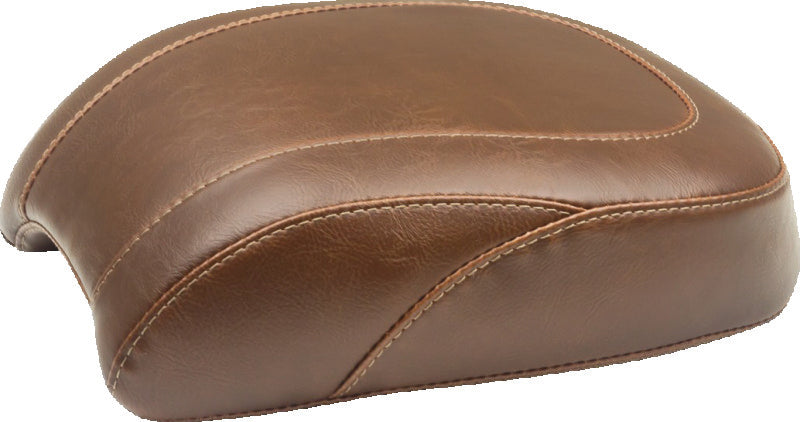Mustang 18-21 Harley Softail Slim Wide Tripper Passenger Seat - Brown