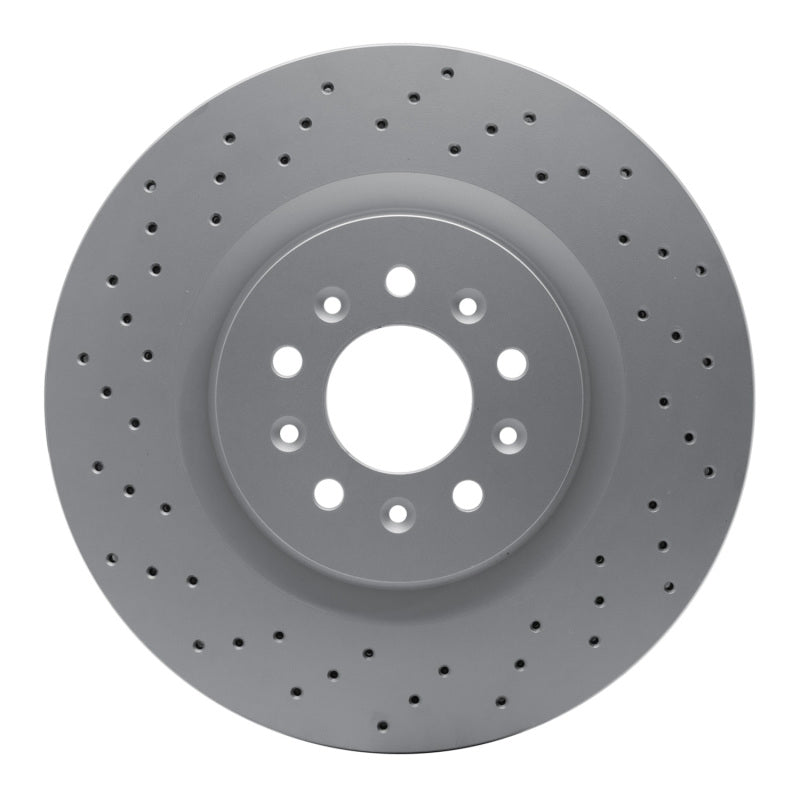 R1 05-06 Ford GT Front Drilled GeoSPEC Coated Rotor