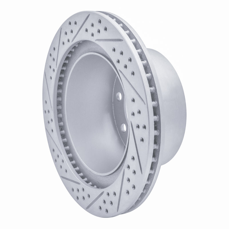 R1 03-08 Dodge Ram 1500 Pickup Rear Right Drilled & Slotted Geo-Carbon Rotor