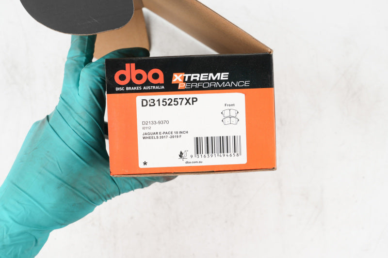 DBA 2018+ Jaguar E-Pace (w/18in Wheels) XP Performance Front Brake Pads