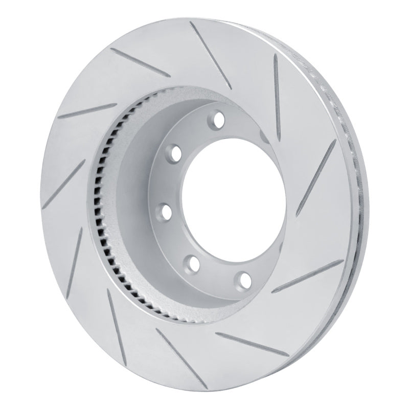 DFC 12-25 Ford F-250 4WD (Super Duty) Front Left Slotted Geoperformance Rotor