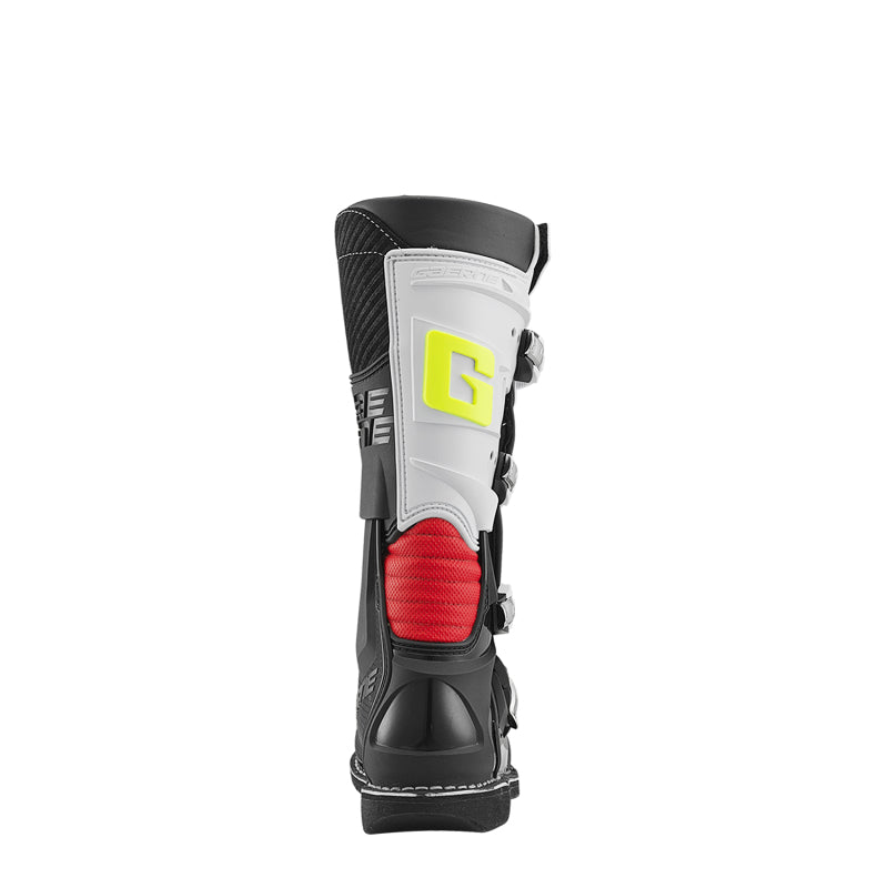 Gaerne GXJ Boot Black/White/Red Size Youth - 5.5