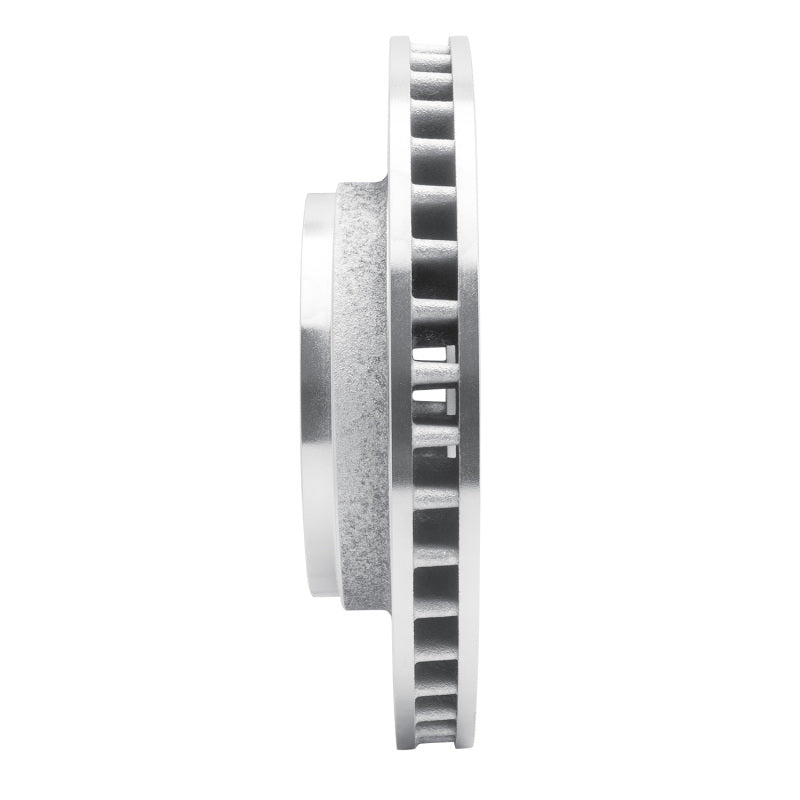 R1 74-81 Dodge W150 Front Right Drilled & Slotted Silver Brake Rotor