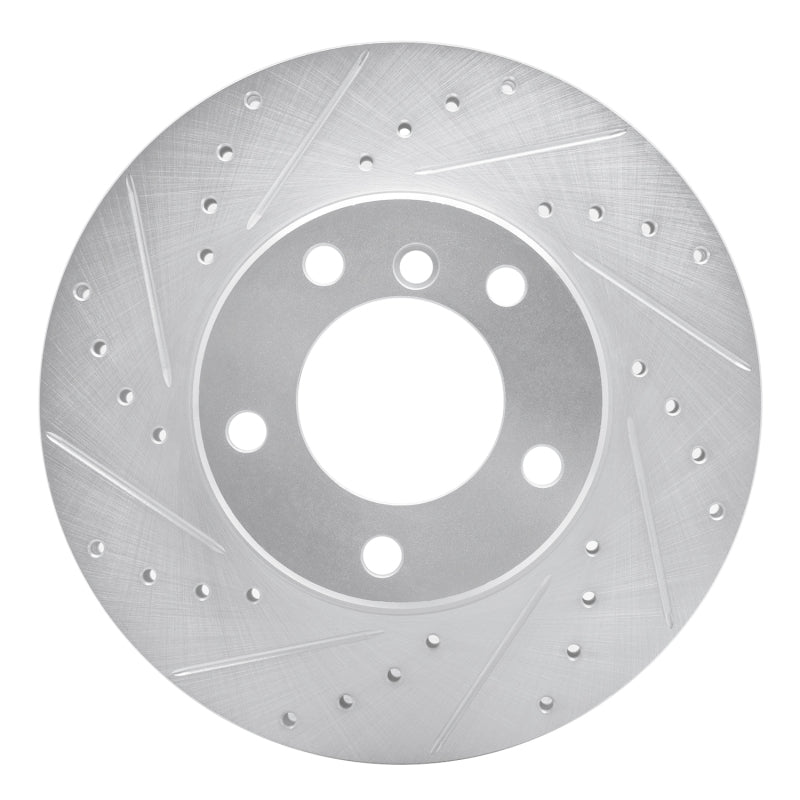 DFC 96-03 BMW 525I (USA/Canada) Front Left Drilled & Slotted Silver Brake Rotor