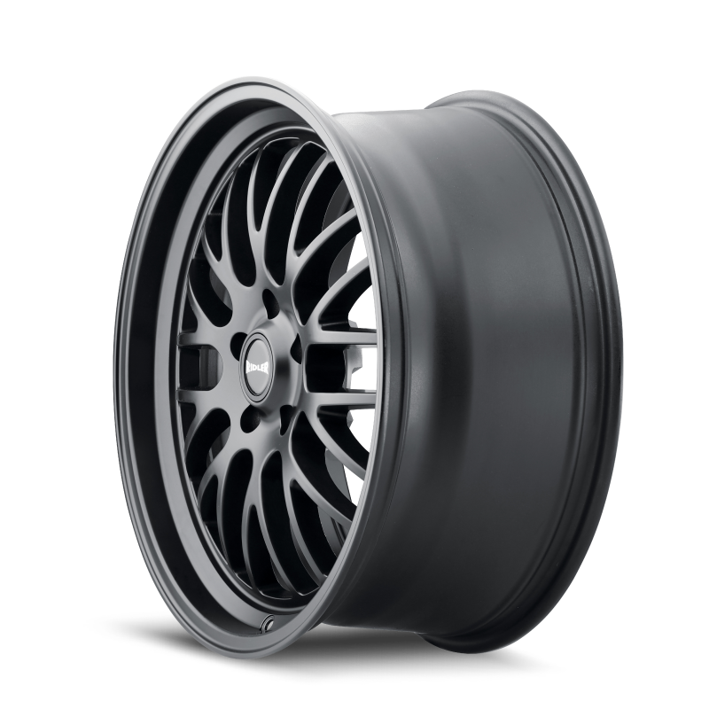Ridler 607 20x10.5 / 5x115 BP / 25mm Offset / 72.62mm Hub Matte Black Wheel