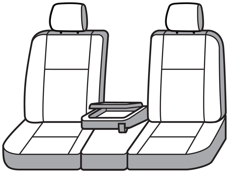 Covercraft 19-21 Chevrolet Silverado Carhartt PrecisionFit Custom Front Row Seat Covers - Blk