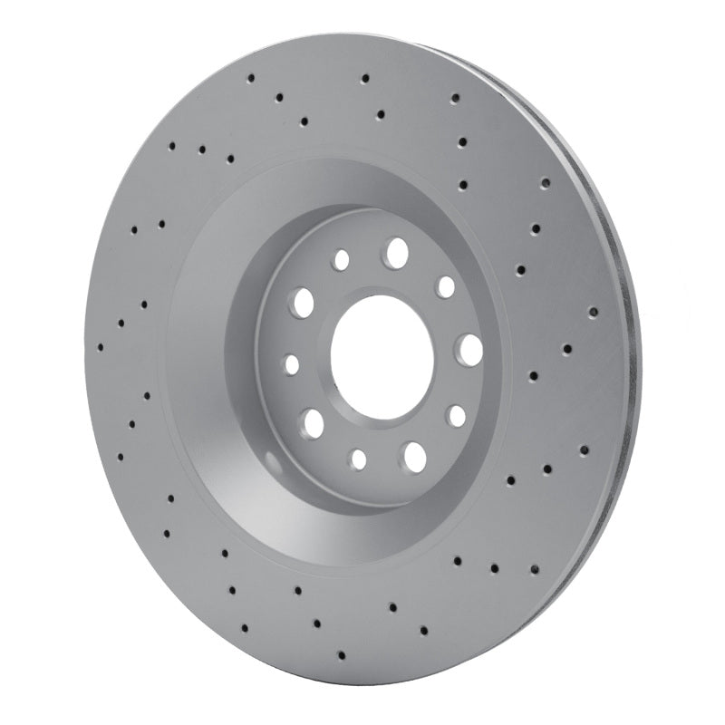 R1 17-24 Maserati LeVante Rear Drilled GeoSPEC Coated Rotor