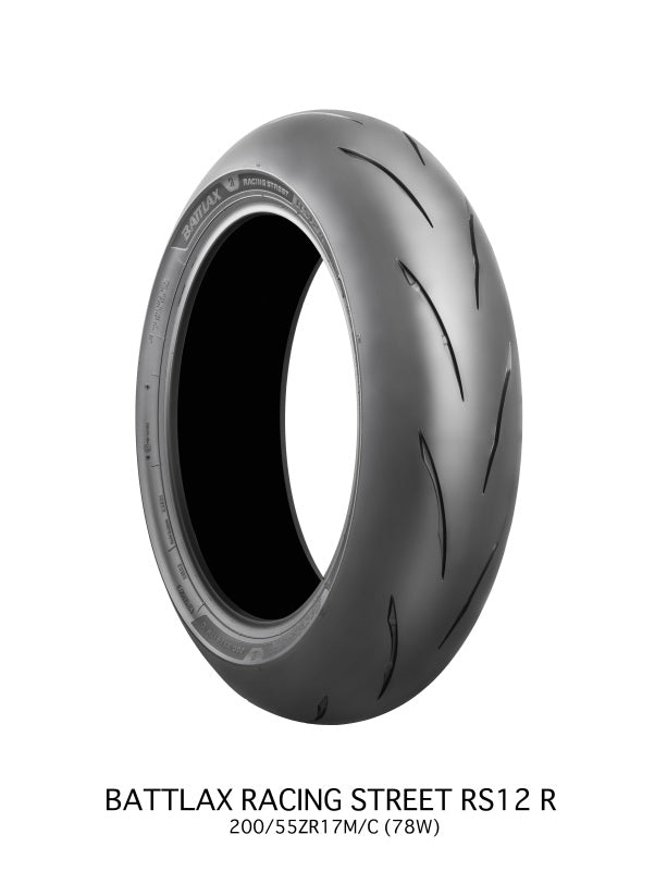 Bridgestone Battlax Racing Street RS12R - 190/55ZR17M/C 75W TL Rear