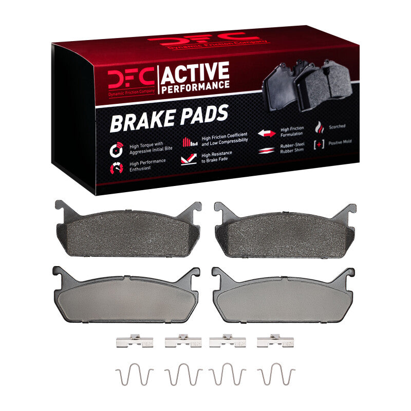 DFC 90-97 Mazda Miata (NA) Rear Active Performance Pads and Hardware Kit