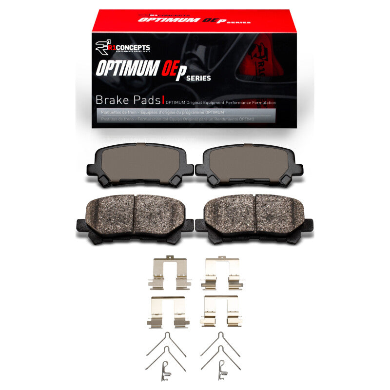 R1 2007-2025 Acura MDX Rear R1 Optimum OE Pads & Hardware Kit