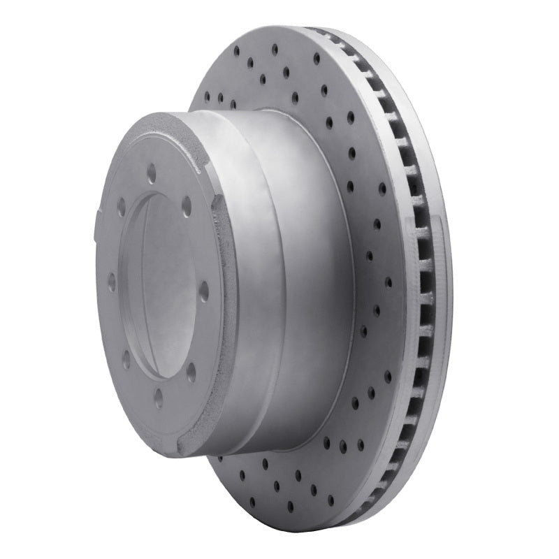 DFC 11-22 Ford F-350 Super Duty 2WD Rear Right Drilled Geoperformance Rotor