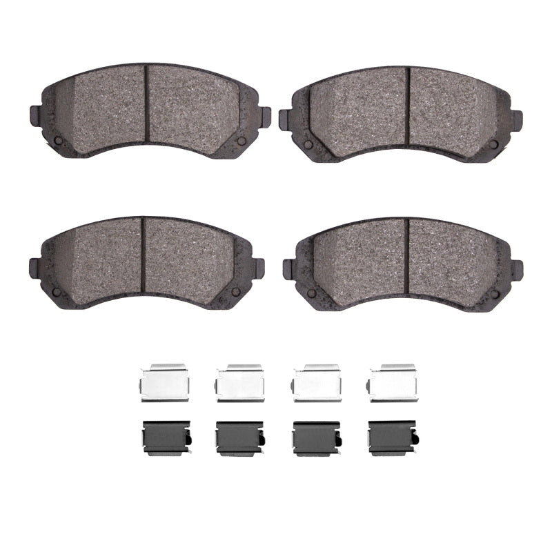 R1 2001-2007 Buick Rendezvous Front R1 Semi Met Pads & Hardware Kit