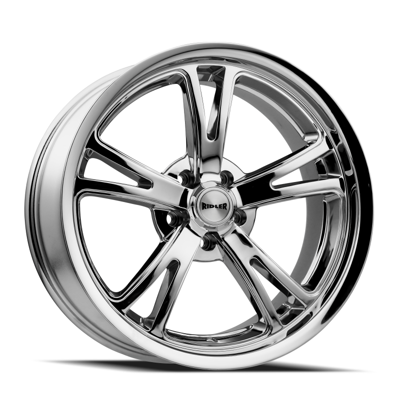 Ridler 606 20x8.5 / 5x120.65 BP / 0mm Offset / 83.82mm Hub Chrome Wheel