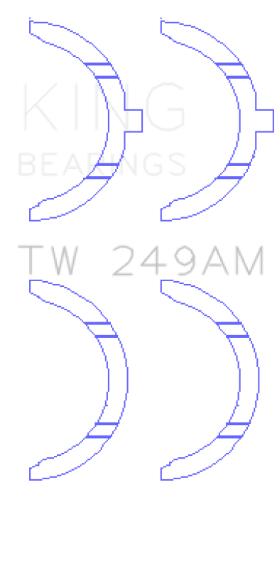 King Engine Bearings 1995 Toyota Tacoma AM-Series Thrust Washer Set