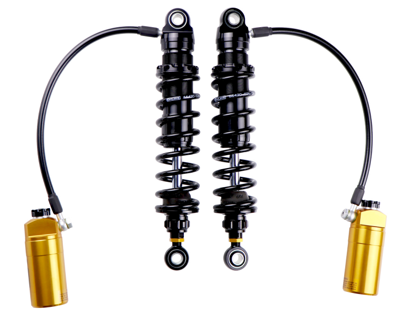 Ohlins 14-26 Harley FL Touring STX 36 Twin Blackline 13in Shocks - Standard Springs