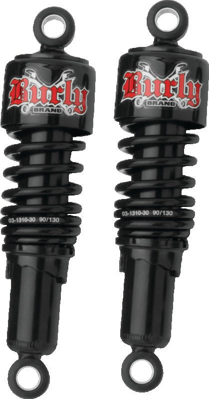 Burly Brand FLH Shocks - Black