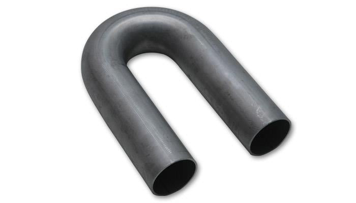 Vibrant 2.5in O.D.Tight Radius 180 Degree U-Bend Stainless Tubing