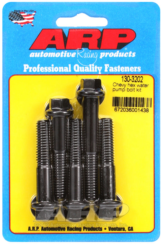 ARP SB/BB Chevy Water Pump Hex Bolt Kit