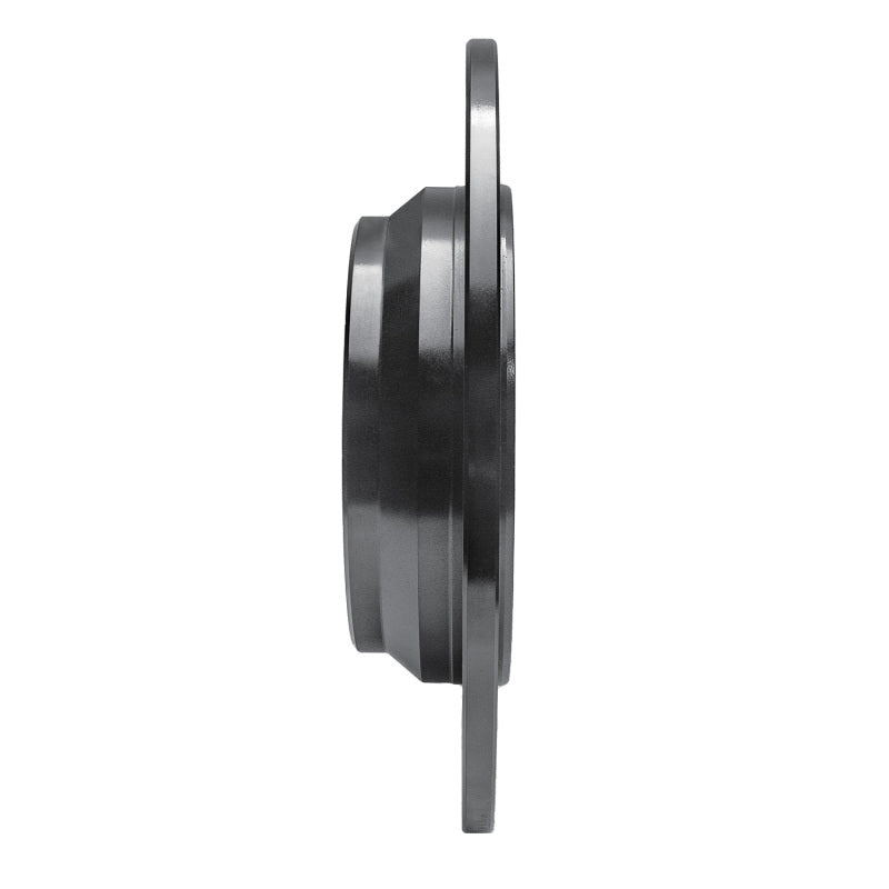 R1 03-06 Mercedes-Benz CL500 Rear Right Drilled & Slotted Black Brake Rotor