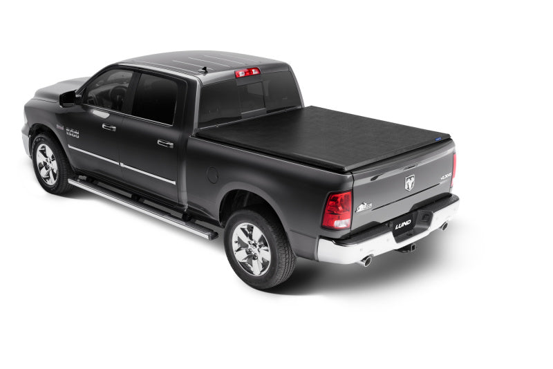 Lund 02-17 Dodge Ram 1500 (6.5ft. Bed Excl. Beds w/Rambox) Genesis Roll Up Tonneau Cover - Black