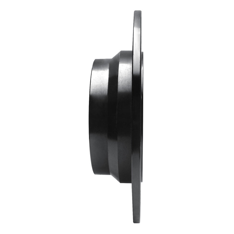R1 03-16 Mercedes-Benz E280 (Canada) Rear Right Drilled & Slotted Black Brake Rotor