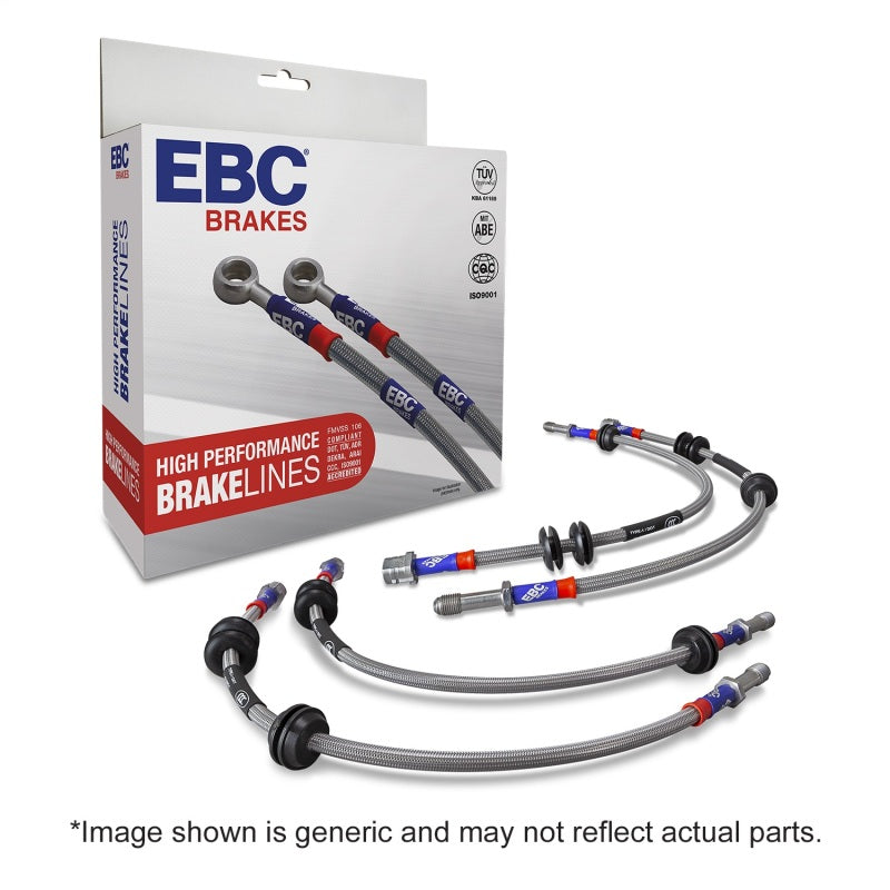 EBC 16-21 Honda Civic Si Sedan 1.5T Stainless Steel Brake Line Kit