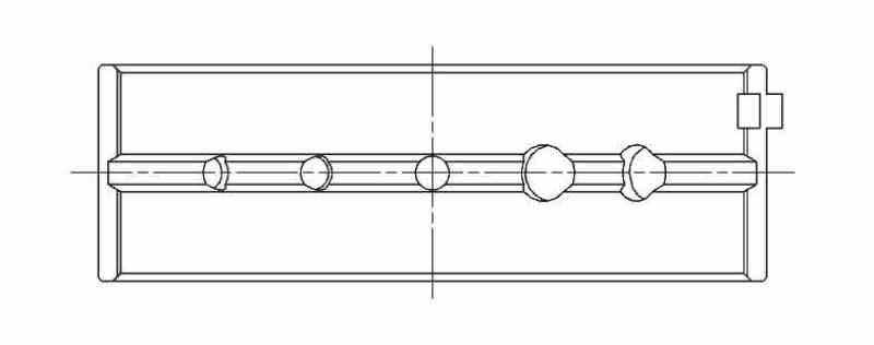 ACL Nissan SR20DE/DET GTiR Standard Size High Performance w/ Extra Oil Clearance Main Bearing Set -