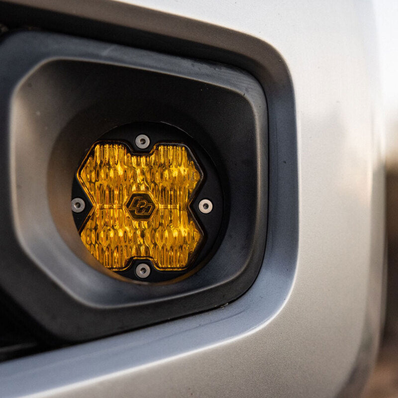 Baja Designs 12-23 Tacoma / 14-21 Tundra / 10-24 4Runner Squadron Sport 2.0 Fog Kit(WC) - Baja Amber