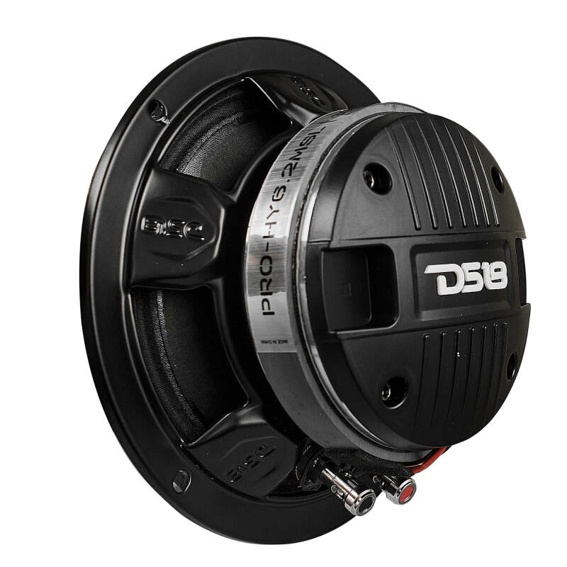 DS18 6.5in 150 Watts RMS 2 ohm Mid-Range Loudspeaker Shallow Grill Included