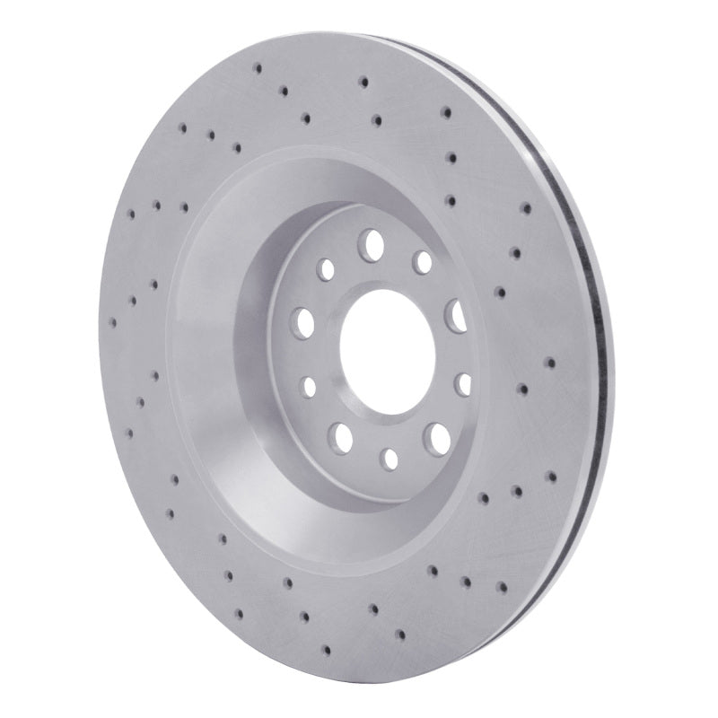 DFC 17-24 Maserati Levante Rear Drilled Brake Rotor