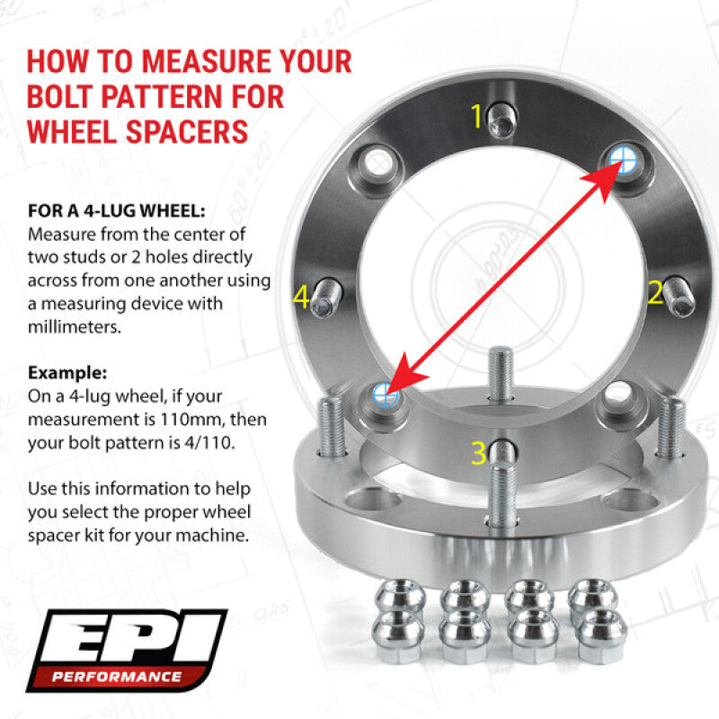 EPI 4/156 Wheel Spacer 2 in.