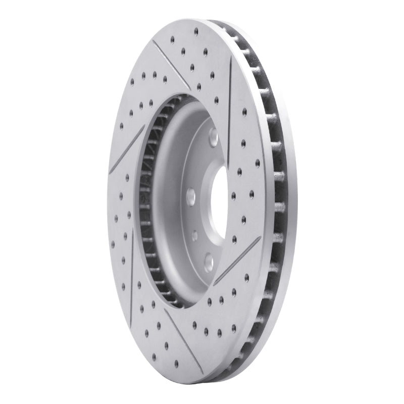 R1 10-25 Buick Regal Front Left Drilled & Slotted Geo-Carbon Rotor