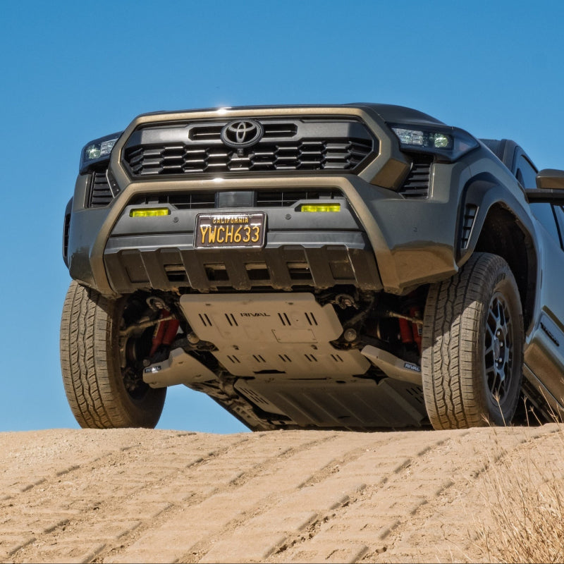 Rival 2024-Present Toyota Tacoma 4th Gen Aluminum Lower Controls Skid Plate