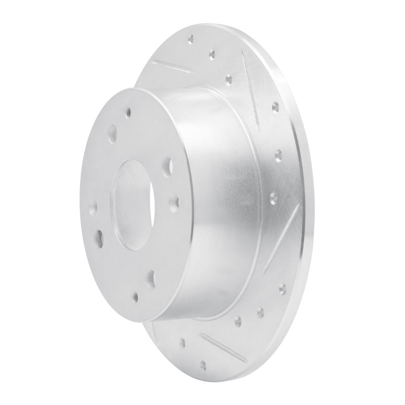 DFC 92-94 Acura VIGOR Rear Right Drilled & Slotted Silver Brake Rotor