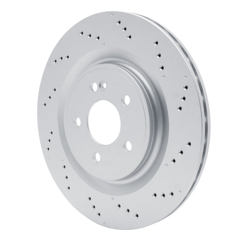 R1 20-25 Mercedes-Benz CLA45 AMG Rear Drilled GeoSPEC Coated Rotor