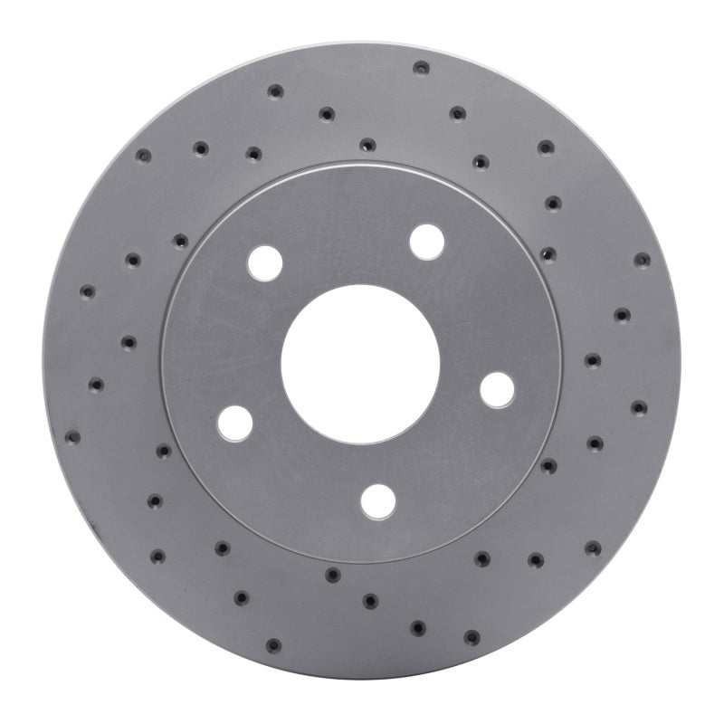 DFC 99-04 Jeep Grand Cherokee Front Right Drilled Geoperformance Rotor
