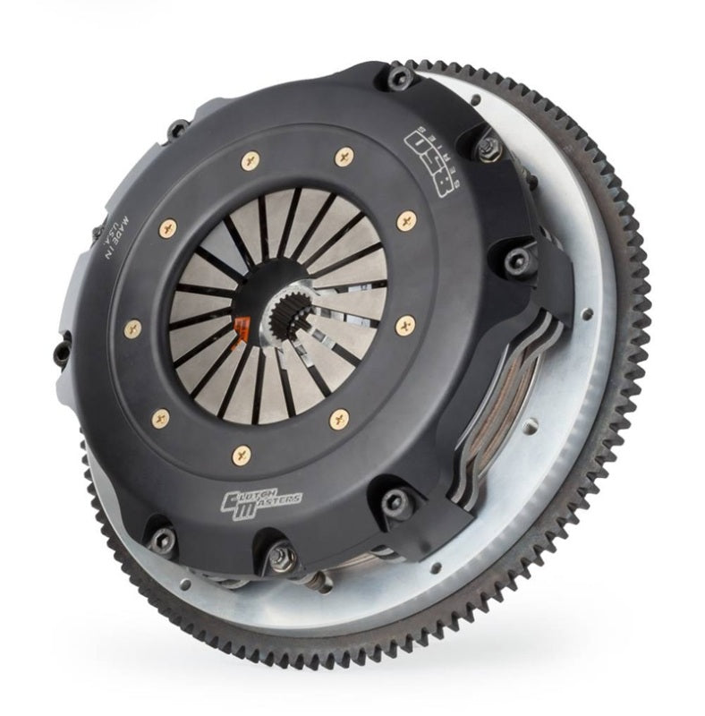 Clutch Masters 2016-2018 BMW 340 / B58 3.0L FX850 Strapped Twin Disc Clutch Kit w/Aluminum Flywheel