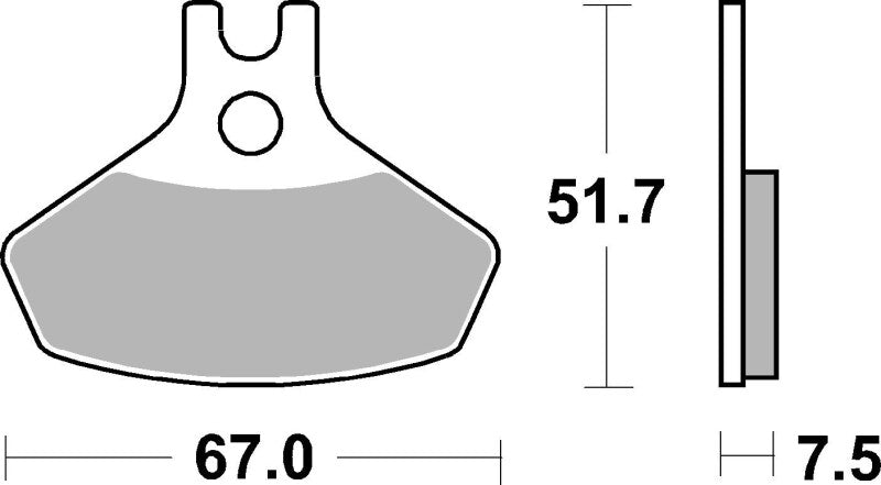 Brembo OE Sinter Prime Brake Pad