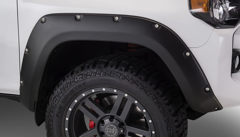 Bushwacker 22-23 Toyota Tundra Pocket Style Flares 4pc - Black