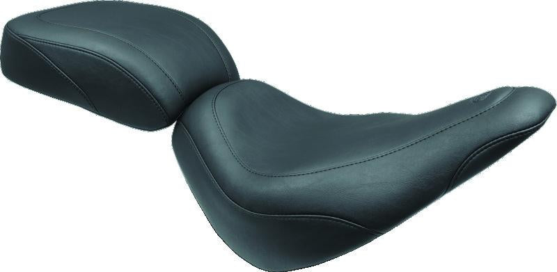 Mustang 18-23 Harley Fat Boy Standard Touring Passenger Seat - Black