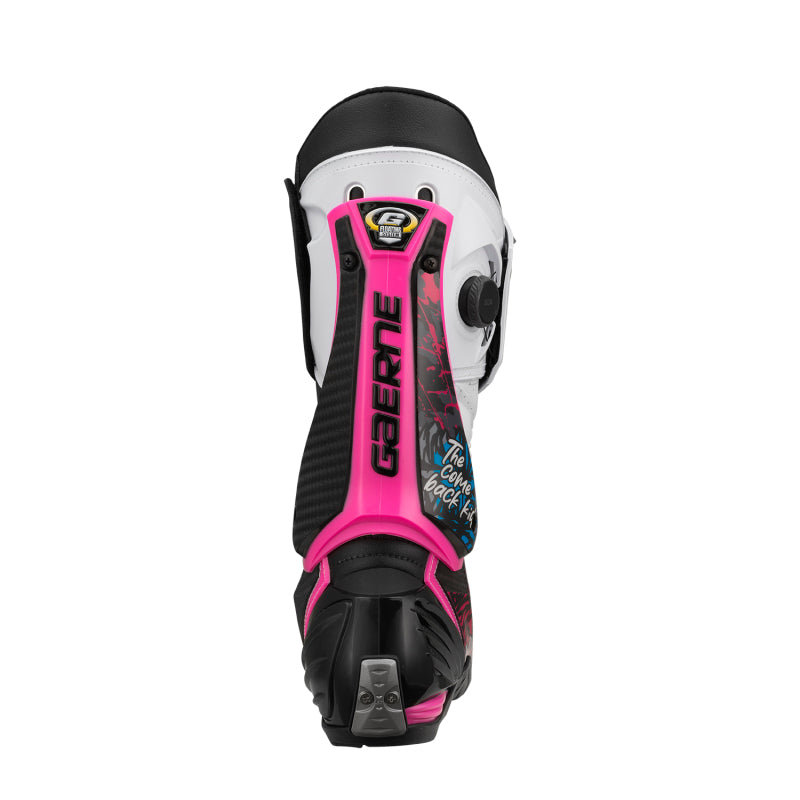 Gaerne GP1 Limited Series Scott Redding Replica Boot Bold White/Pink Size 9