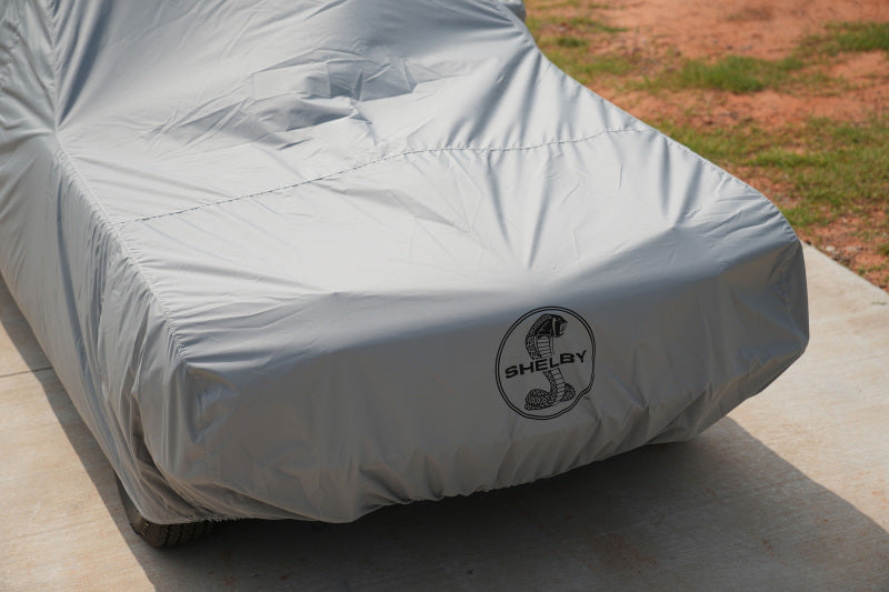 Covercraft 20 Ford Mustang Custom Weathershield Hp Car Cover w/ Blk Snake Medallion Logo