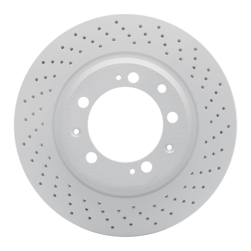 DFC 98-98 Porsche 911 Right Rear Drilled Hi-Carbon Alloy Geomet Coated Rotor