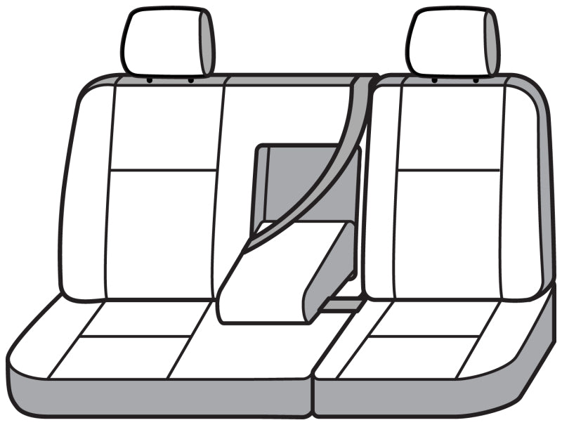 Covercraft 16-24 Nissan Titan Carhartt SeatSaver Custom Second Row Seat Covers - Gravel