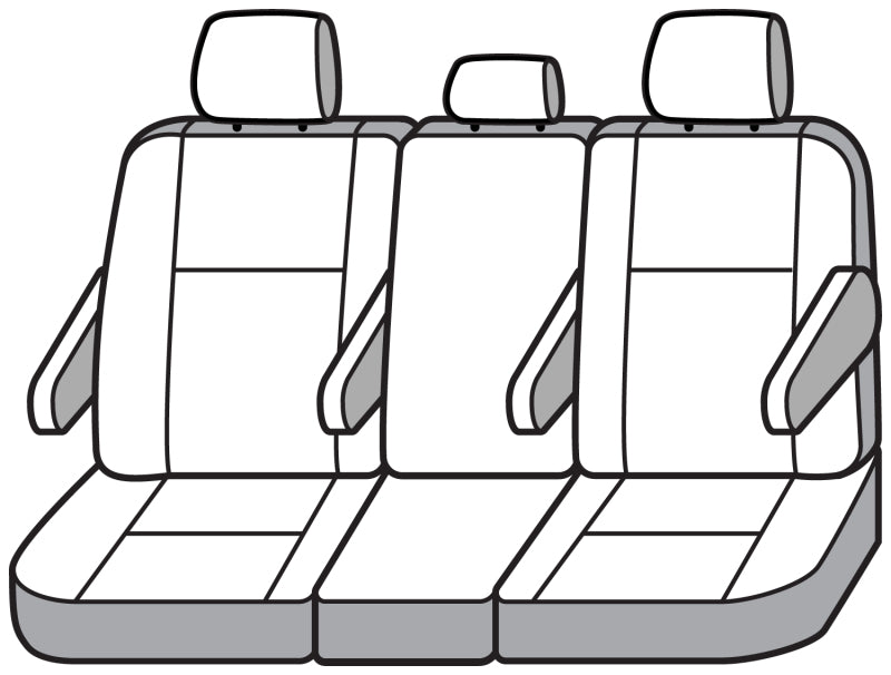 Covercraft 18-24 Honda Odyssey Carhartt PrecisionFit Custom Second Row Seat Covers - Gravel