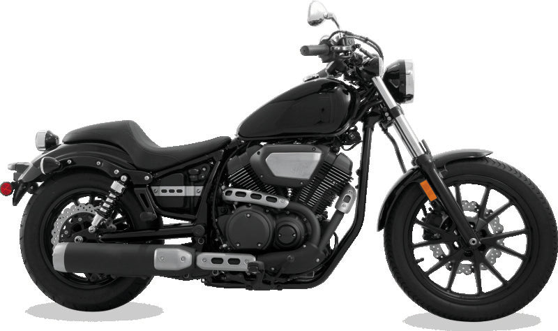Mustang 14-21 Yamaha Bolt Tripper Fastback 1PC Seat - Black